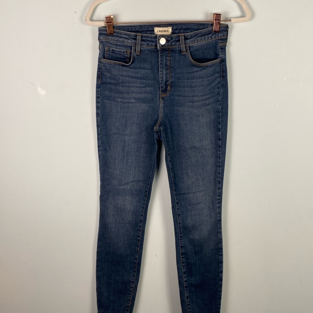 L'Agence Margot High Rise Skinny Ankle Jeans Sz| 28